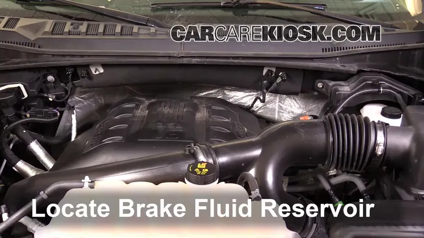 2015 Ford F-150 XLT 3.5L V6 Turbo Crew Cab Pickup Brake Fluid